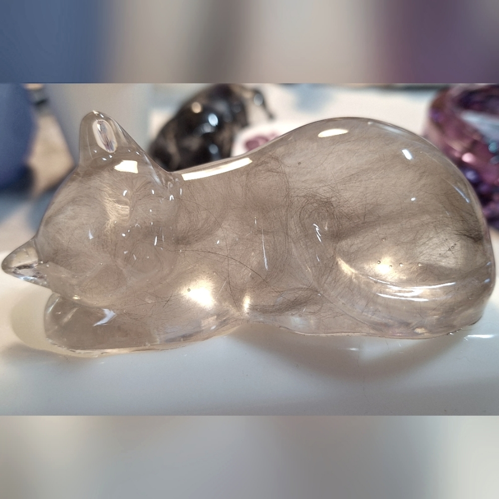 Handmade-to-order pet memorial statue